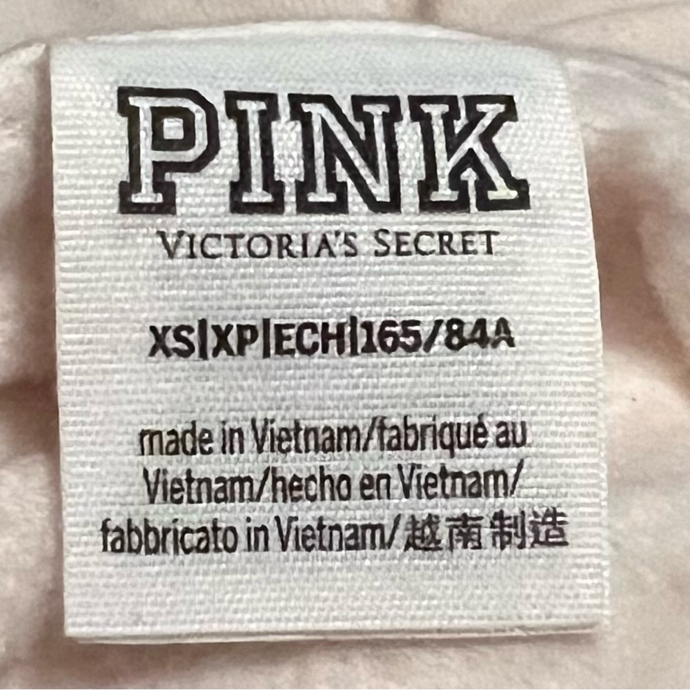 💗NWOT VS PINK FLEECE HOODIE PULLOVER💗 - Picture 9 of 10
